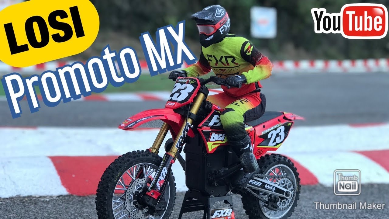 ✅ PROMOTO MX LOSI RTR ref LOS06000 - DECOUVERTE PRESENTATION MOTO CROSS  RC - VERSION FRANCAISE ⚡️