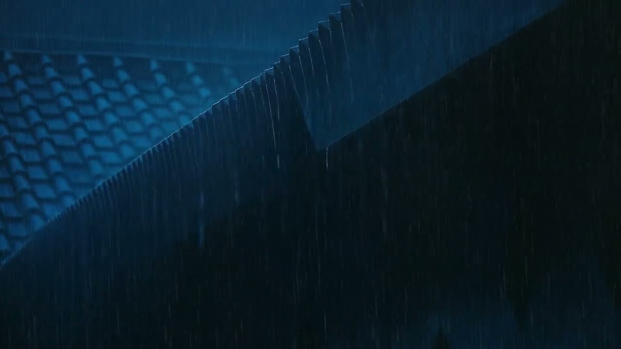 🌧️ Lluvia constante en el techo | M&uacute;sica relajante para concentraci&oacute;n, estudio y mindfulness 📖