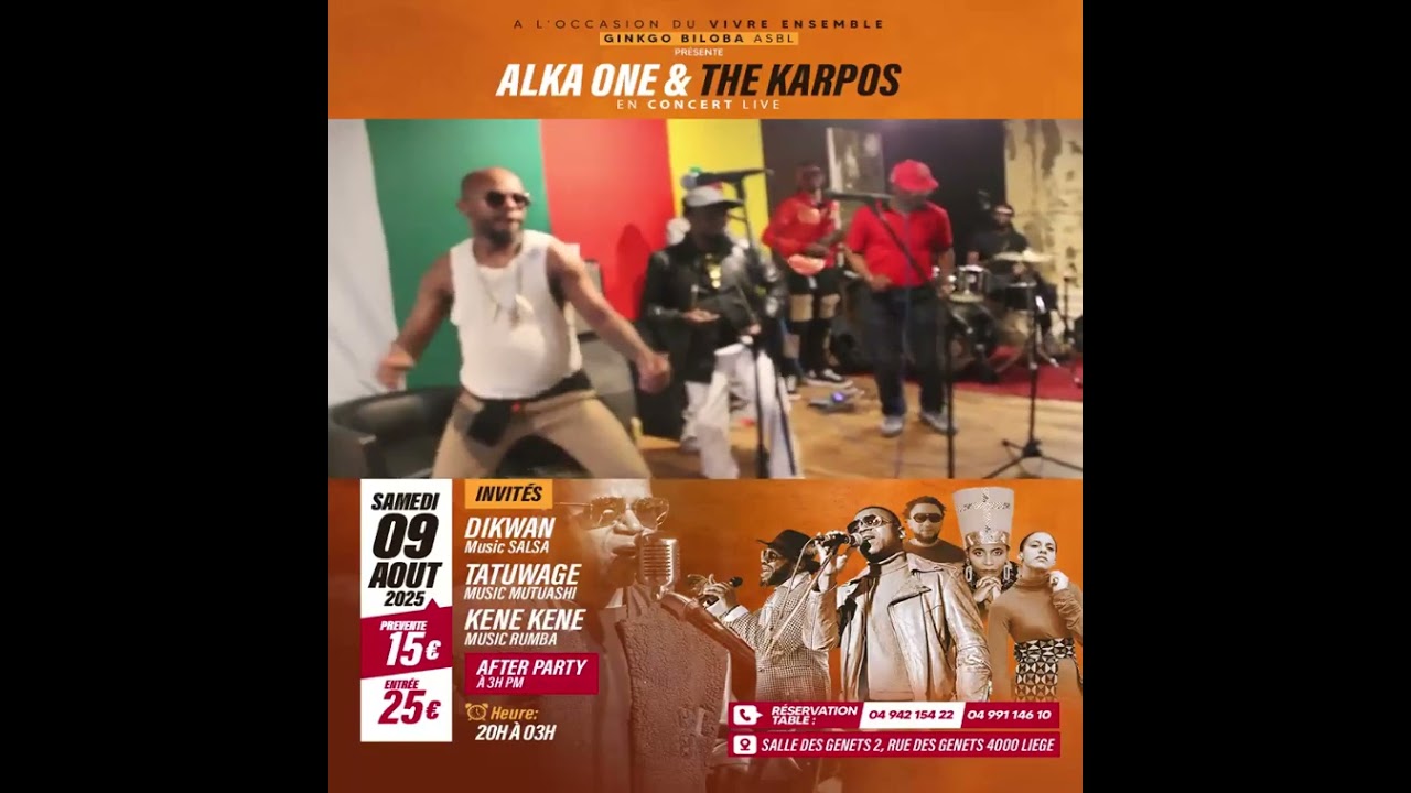 Tchane de Alain Makaba, répétition de Alka One & The Karpos 2025 06 19