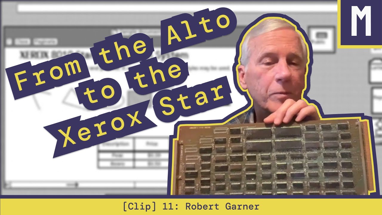 From the Alto to the Xerox Star | Robert Garner