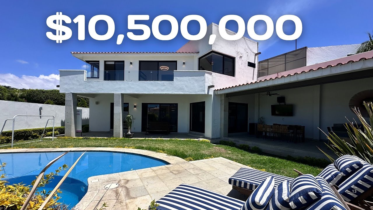🏡 $10,500,000 Casa en Real Tetela, Cuernavaca | Moderna, amueblada y con alberca Climatizada