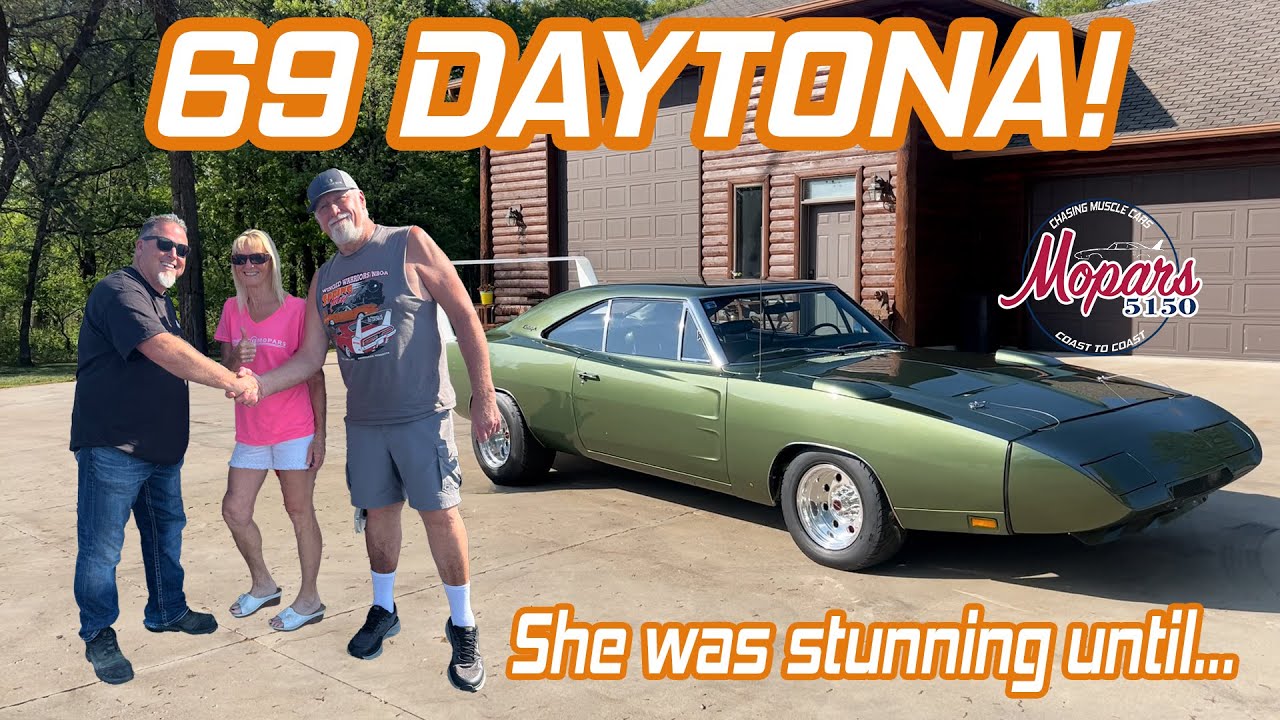 🔥 ONE OWNER 1969 DODGE DAYTONA ‼️ HOT Lead Turns WILD in Minnesota!