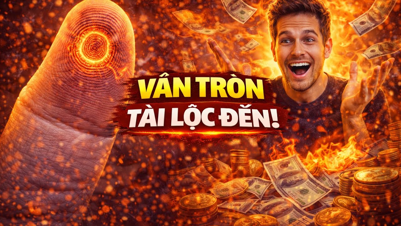 Vân hình tròn xuất hiện – Tài lộc bất ngờ sẽ đến trong tương lai