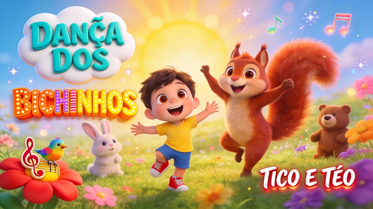 Dança dos Bichinhos! | Mexa o Corpo com Tico e Téo