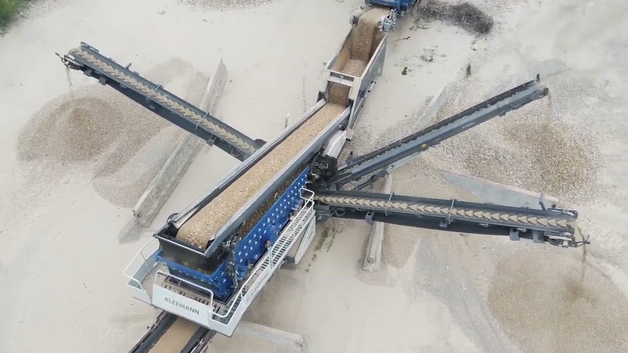Full Brick Recycling in Action – Kleemann Line from the Sky