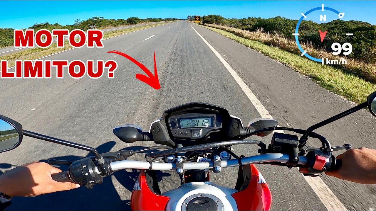 MEU TOP SPEED HONDA BROS 160 ESDD 2017/DESSA VEZ DEU BOM