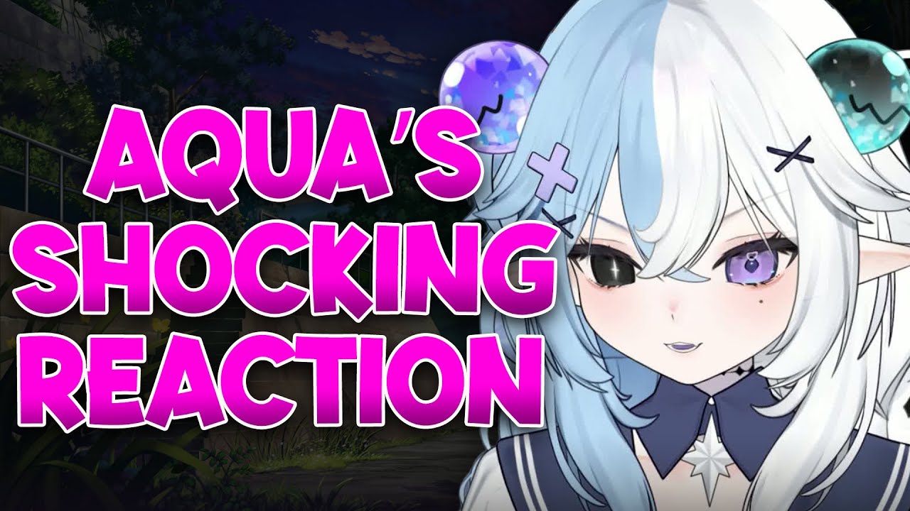 Aquwa Exposed Herself Reacting to VTuber Clips