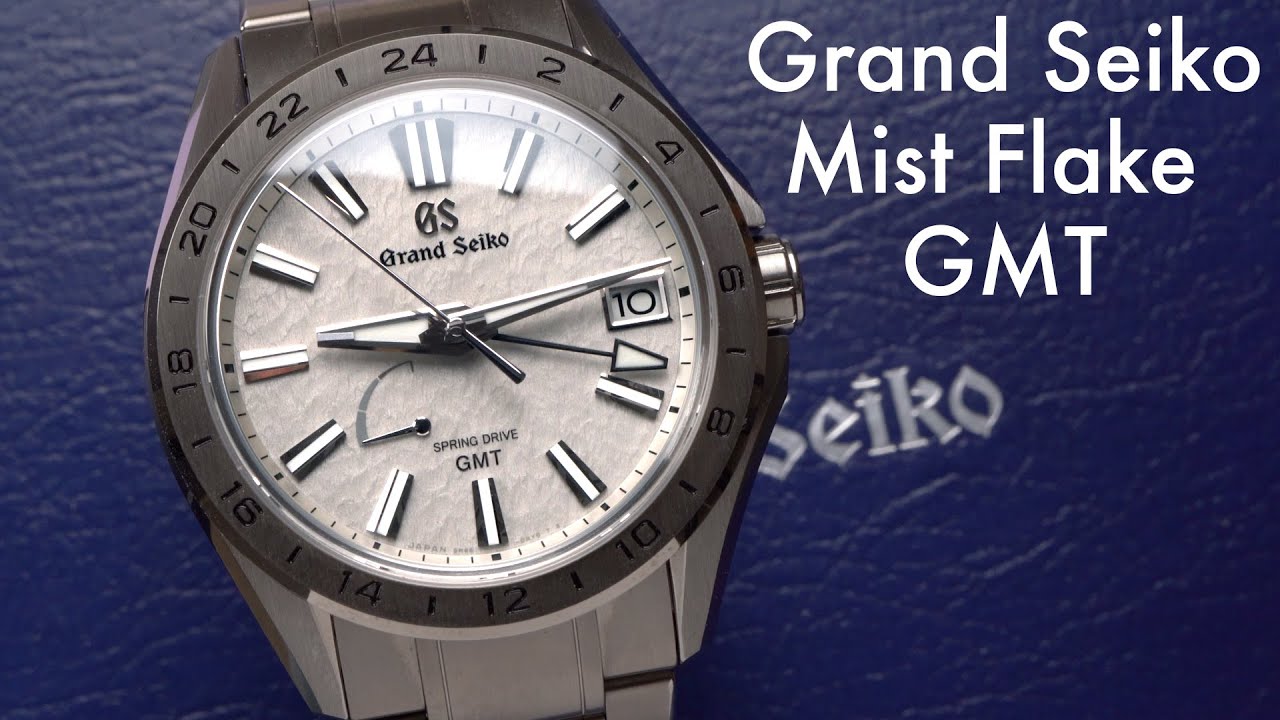 Grand Seiko Mist Flake GMT SBGE285