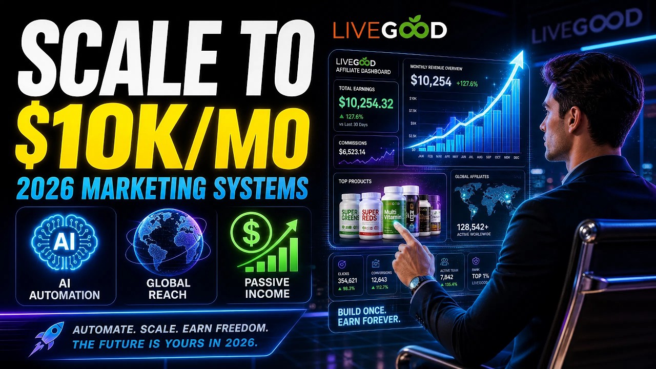 Scaling in 2026 - The Future of Digital Marketing Systems for LiveGood Affiliates