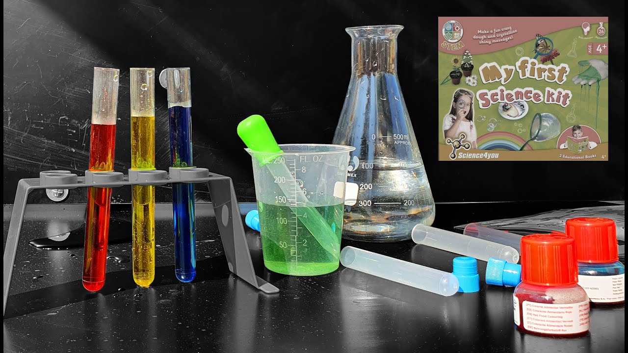 My First Science Kit: Mixing colors 🧪 Experiment for kids