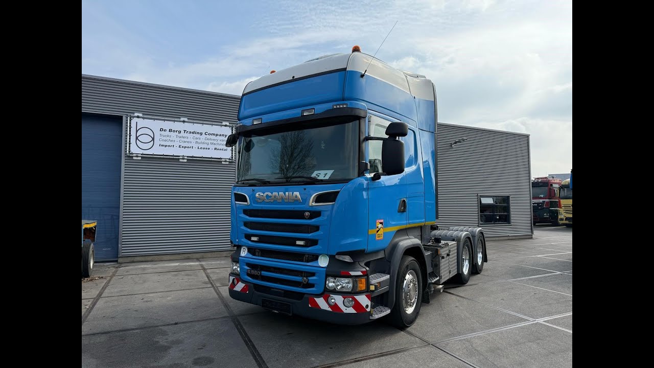 Scania R580 LA 6x4 Heavy Haulage Tractor | De Borg Trading Company | Assen The Netherlands