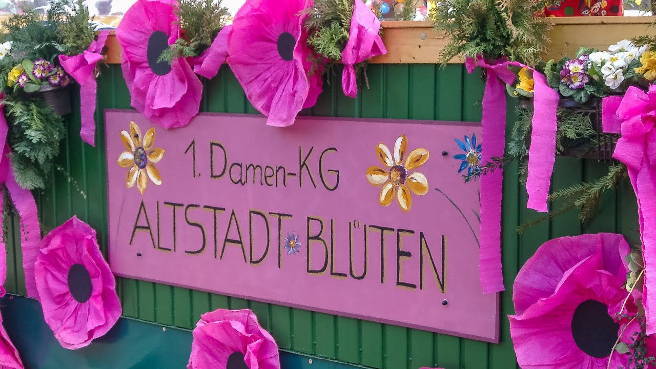 Altstadtblüten Recklinghausen - Rosenmontagsumzüge Querschnitt