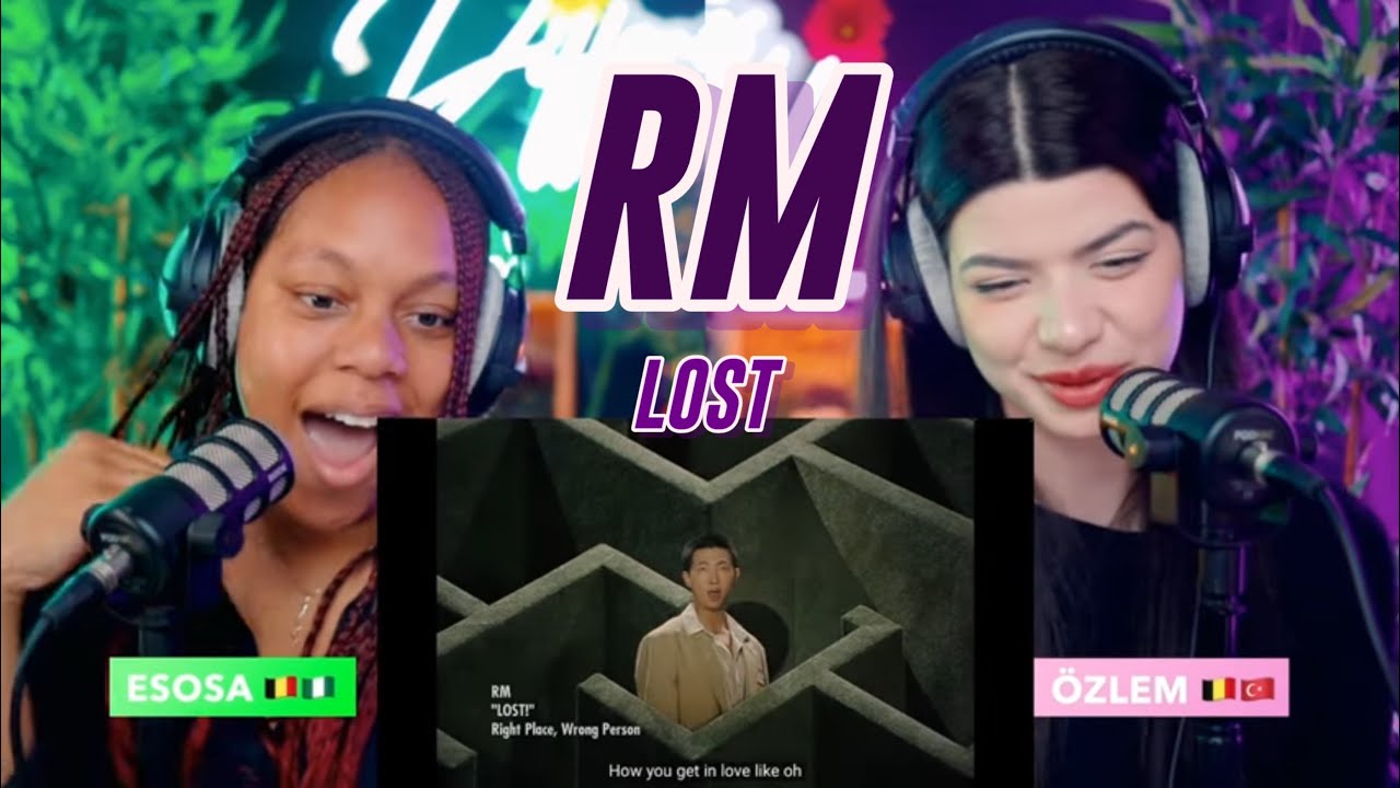 RM 'LOST!' Official MV reaction