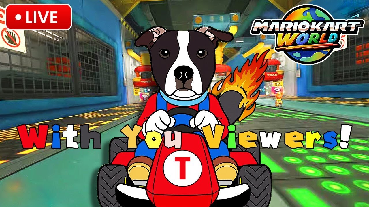 🔴Live - Viewers Choose CRAZY Custom Items - Mario Kart World With You!