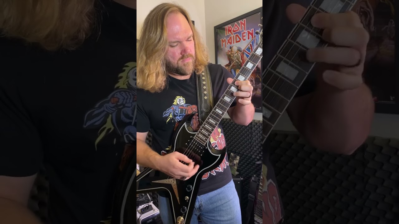 Eddie Van Vivaldi&rsquo;s Spring Concerto & C# minor riff. #classical #metal #guitar