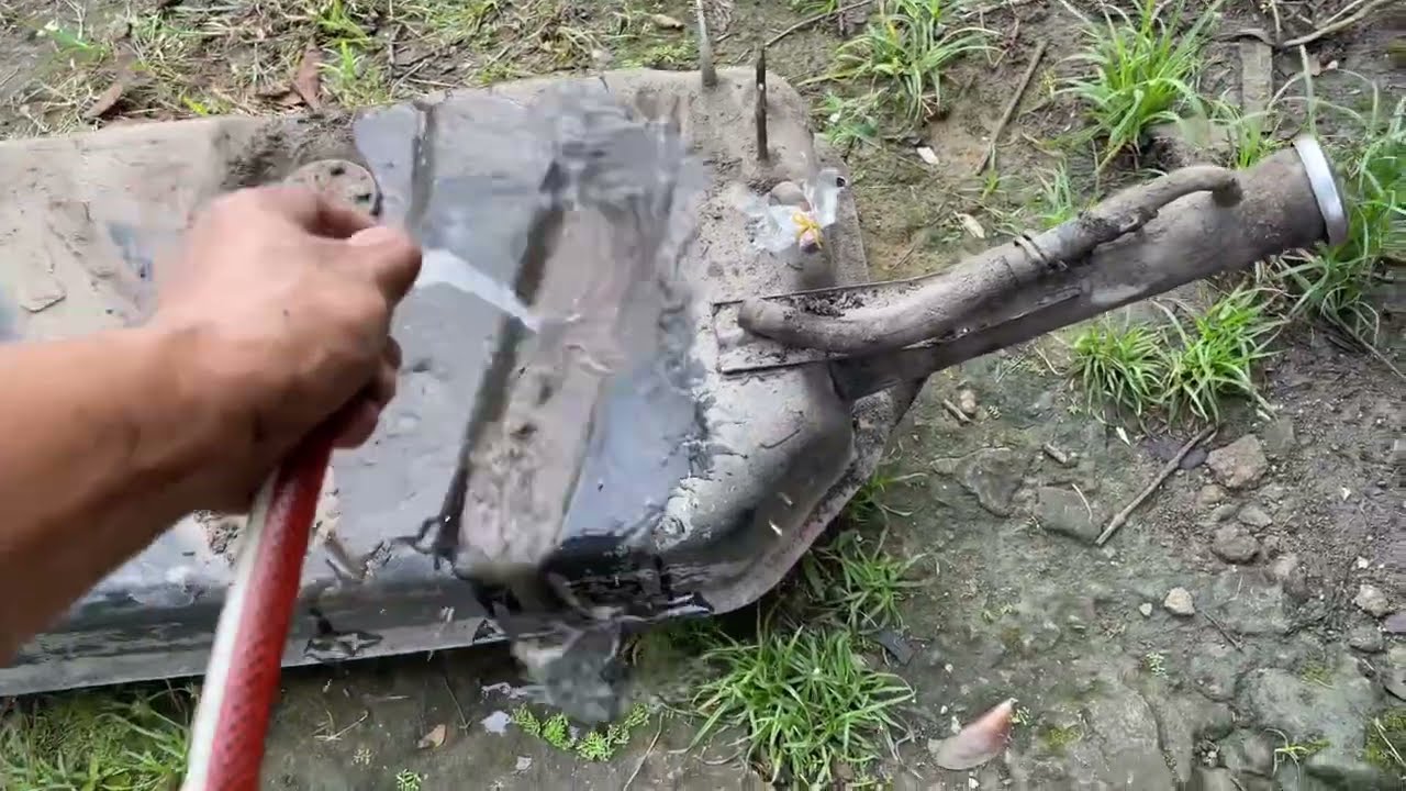 suzuki multicab | f6a fuel tank cleaning