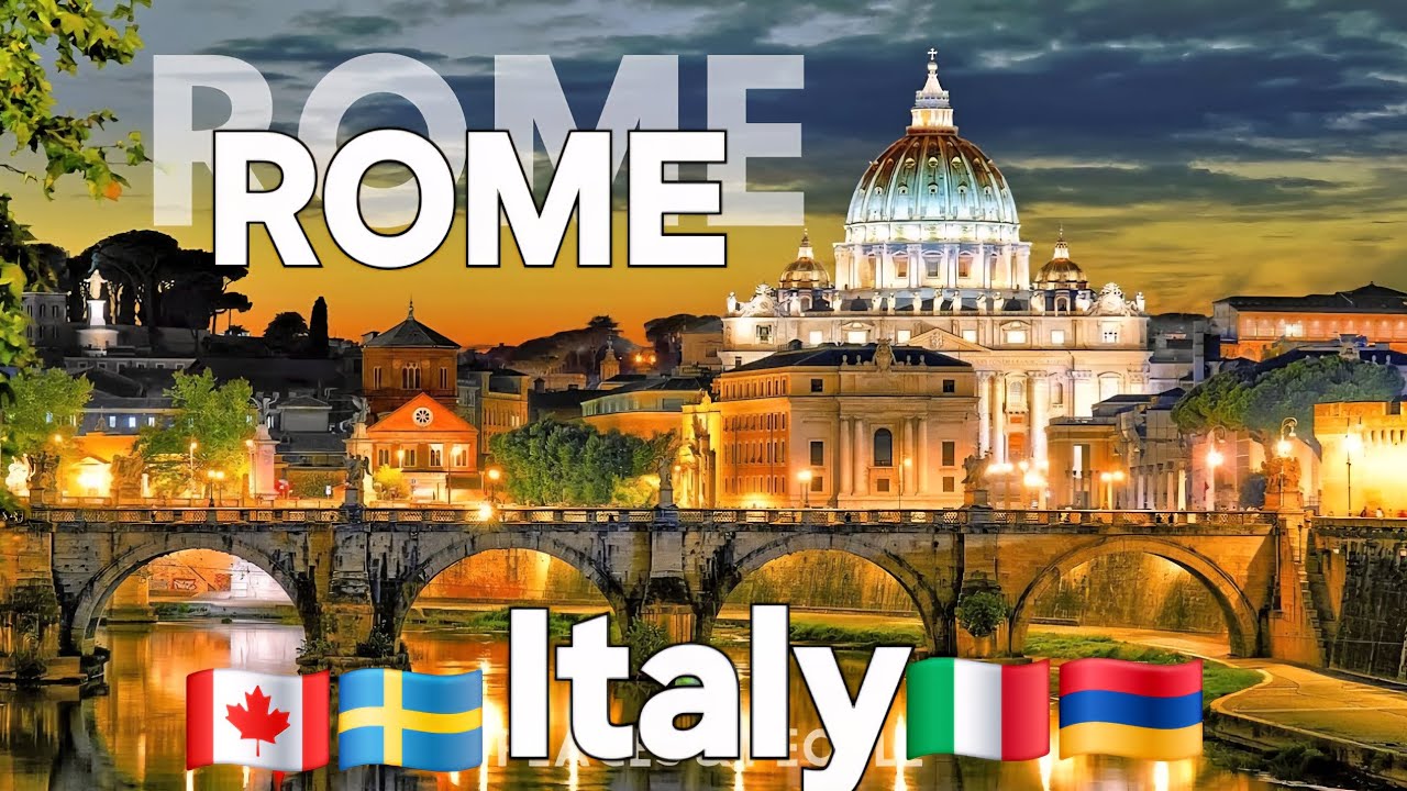Rome Italy 🇮🇹🤩Walking Tour