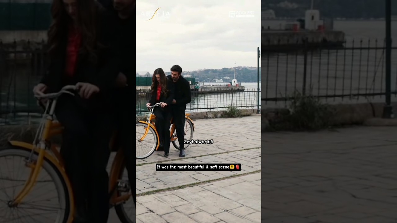 Cycling scene bts😍 Arafta İlsu Demerci Emin Günenc #MercanYıldırım #AteşKarahan #araftadizi #Merteş