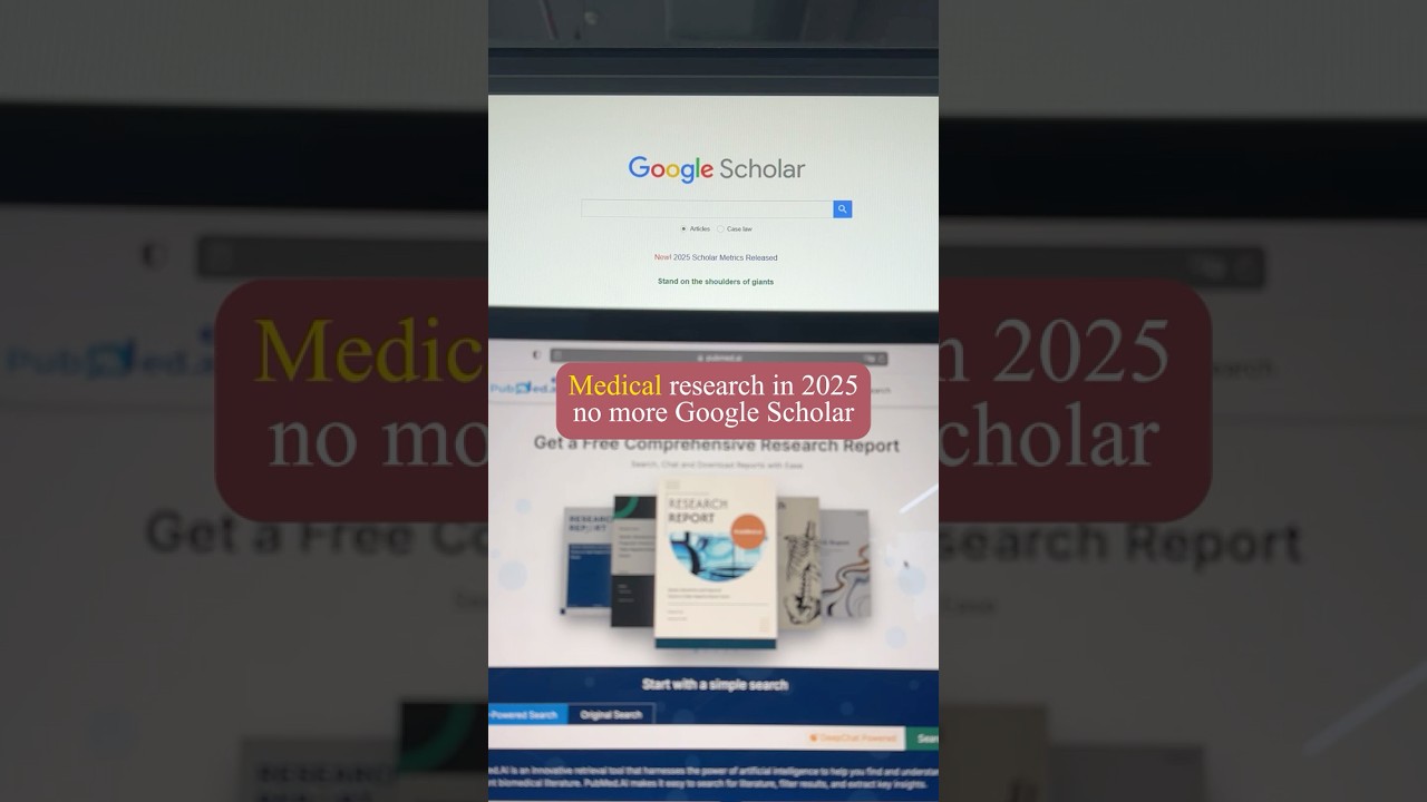 PubMed.ai - better research tool for medical professionals #pubmedai #PubMed #medicalresearch