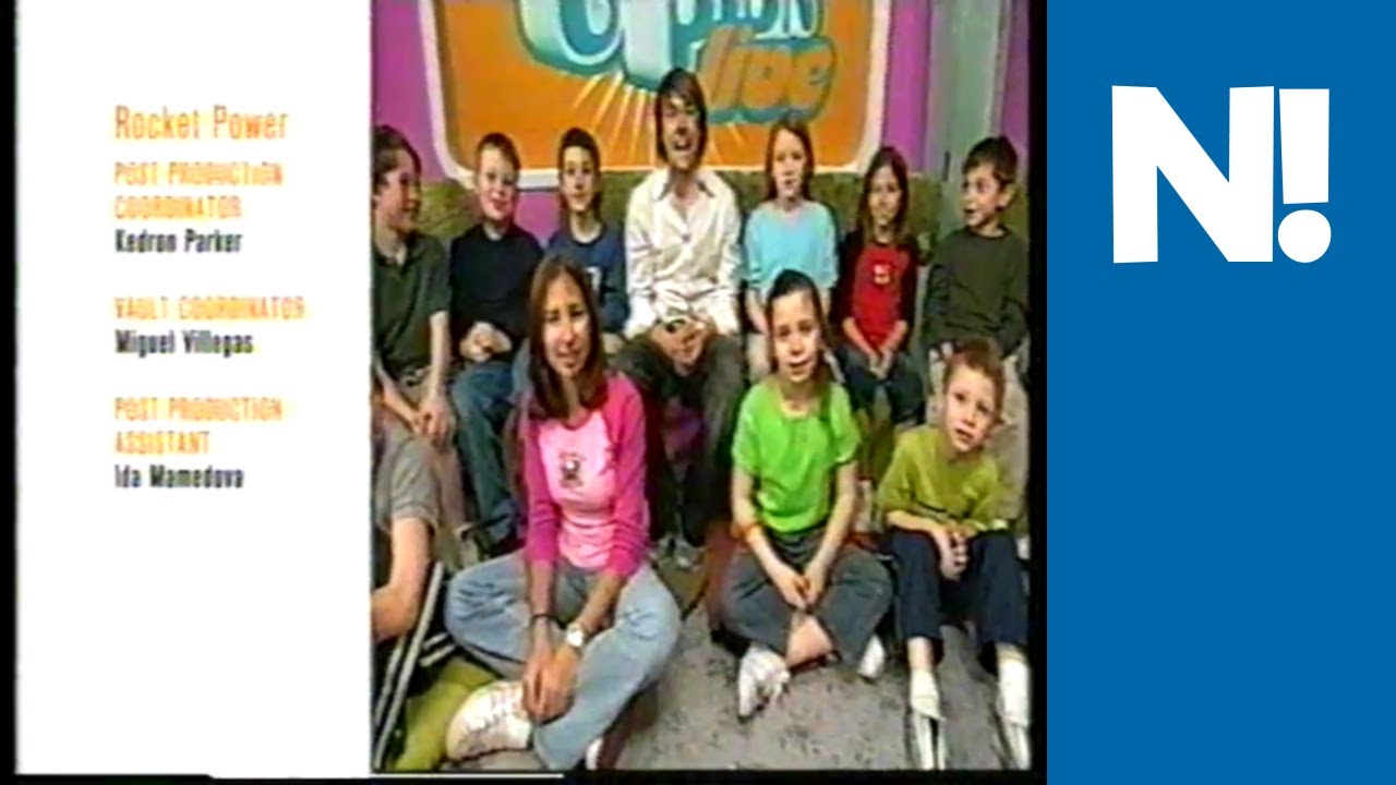 Nickelodeon Rocket Power Split Screen Credits (March 26, 2004)