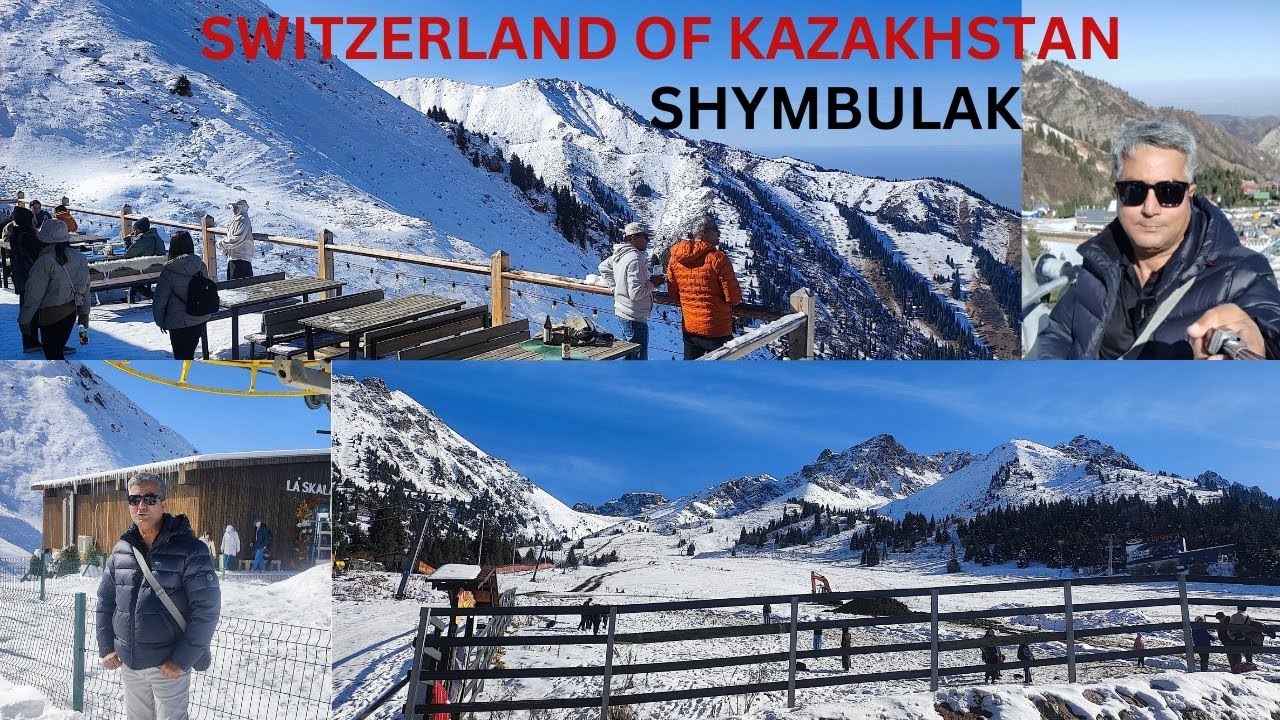 shymbulak A snowy paradise in the tien shan mountains, ultimate skiing destination in central Asia