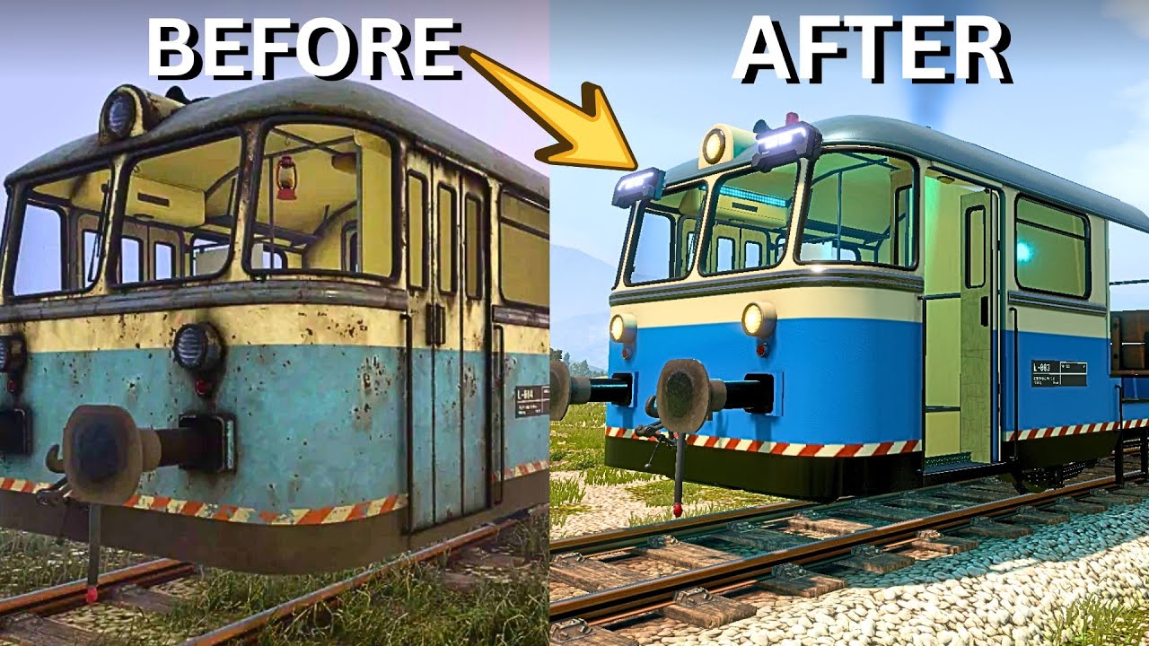 DIESEL LOCOMOTIVE UPGRADE! 🤯 (My Biggest Modding Yet)