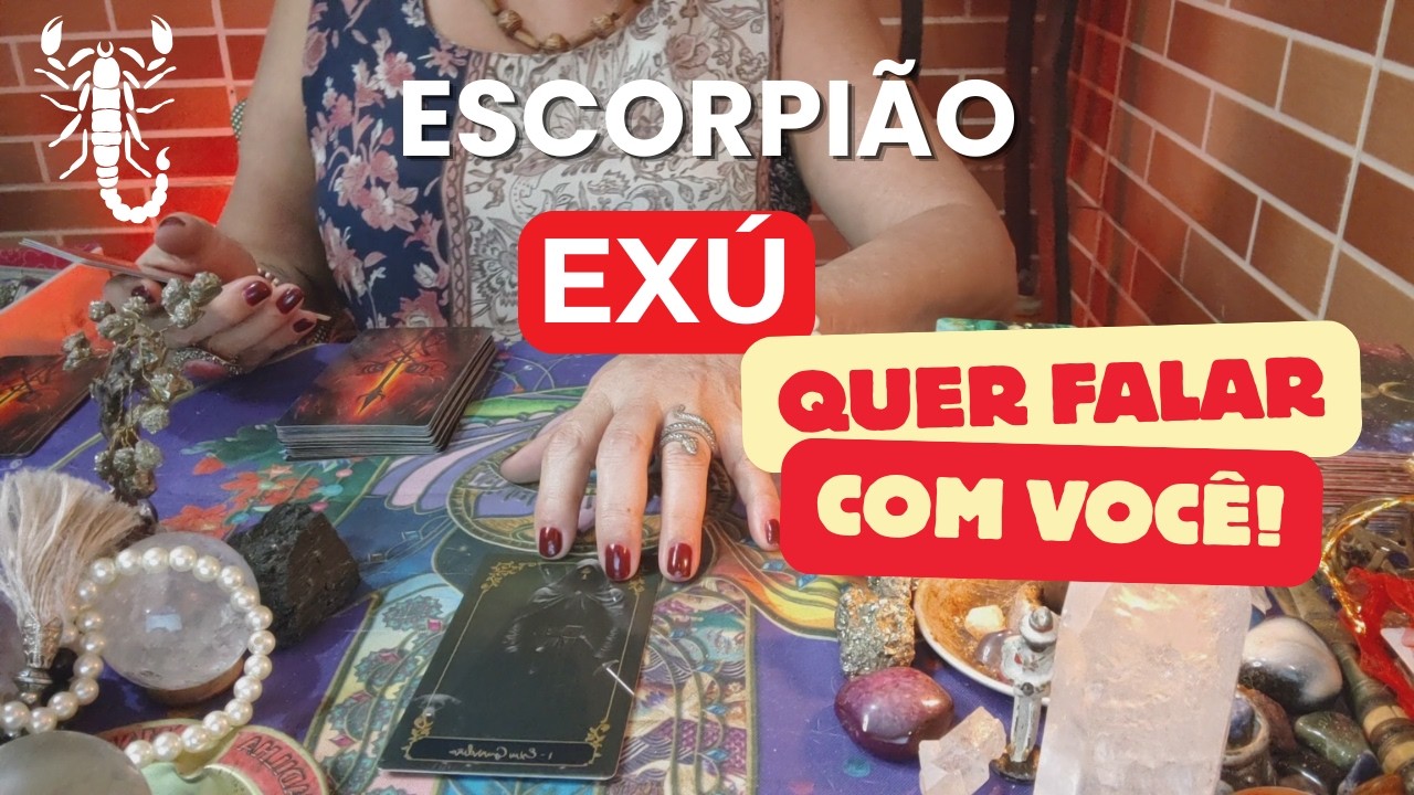 CORTE O QUE TE FAZ MAL, ESCORPIÃO!