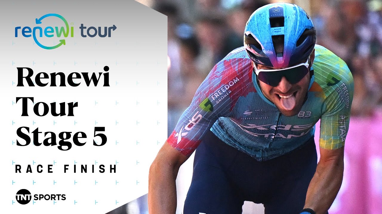 EPICKI OSTATNI SPRINT! 🥳 | Finałowe kilometry 5. etapu Renewi Tour mężczyzn 2025 | TNT Sports Cycling