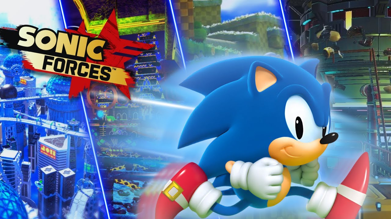 Sonic Forces: All Classic Sonic Stages Playthrough!