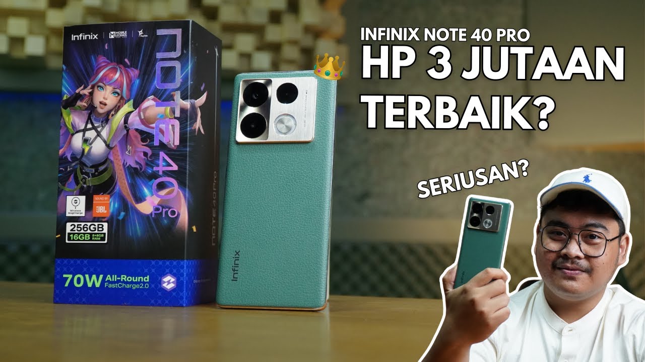 Seriusan? HP 3 Jutaan Terbaik? - Full Review infinix note 40 pro 2024