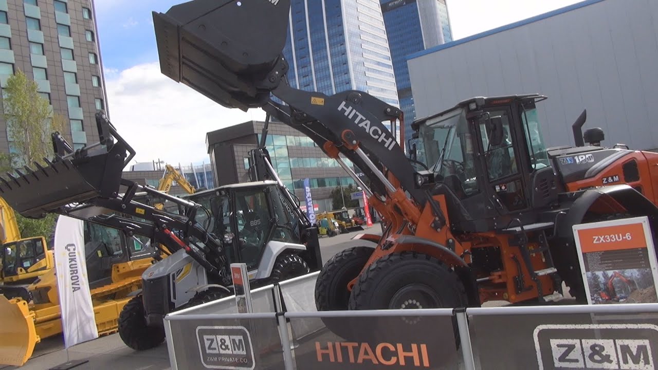 Hitachi ZW180-7 Front Wheel Loader (2024) Exterior and Interior
