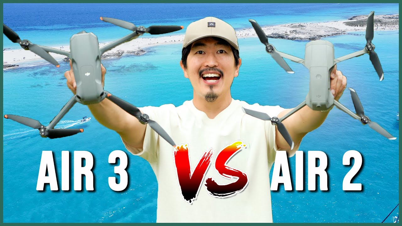Comparativo DJI Air 3 vs Air 2, Vale a pena o Upgrade? Com exemplos de imagens