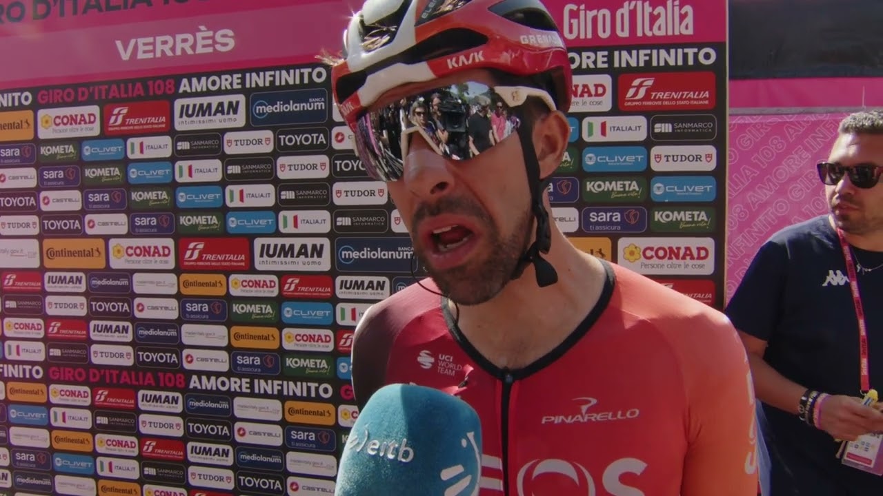 Jonathan Castroviejo - Entrevista en la salida - Etapa 20 - Giro d'Italia 2025