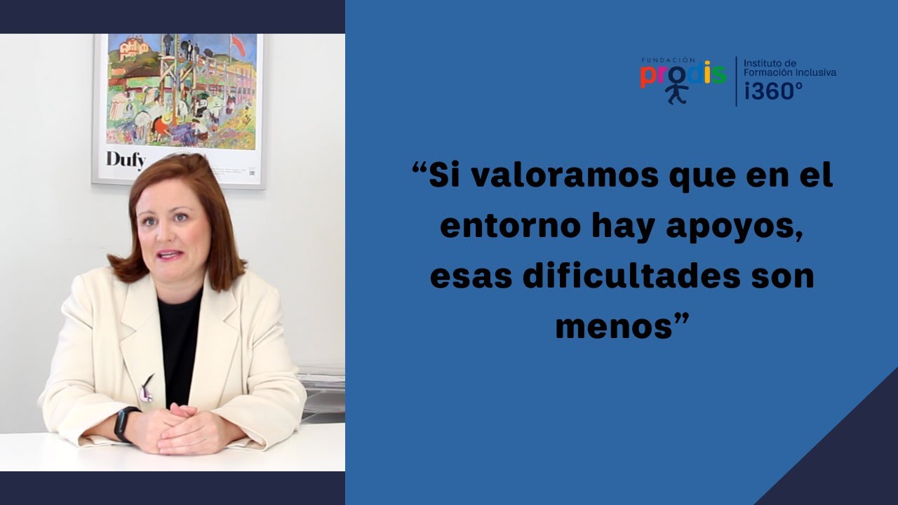 Olga Rodríguez: “Si valoramos que en el entorno hay apoyos, esas dificultades son menos”