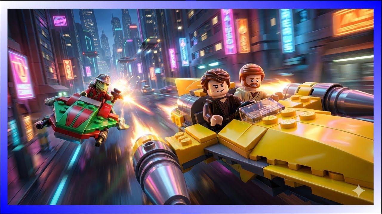 Атака клонов 🤖 Сага о Скайуокерах из LEGO