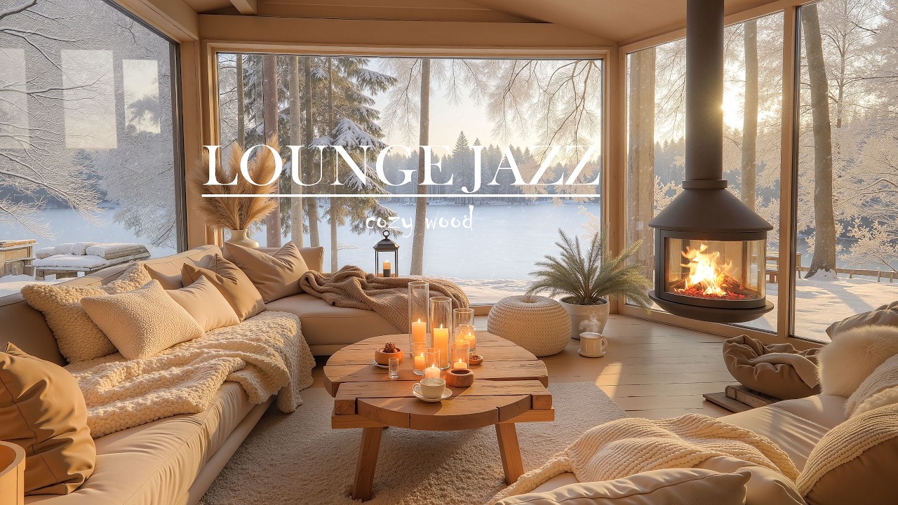 Winter Lounge Jazz ❄️Soft Instrumental Beats for Focus, Study & Deep Relaxation