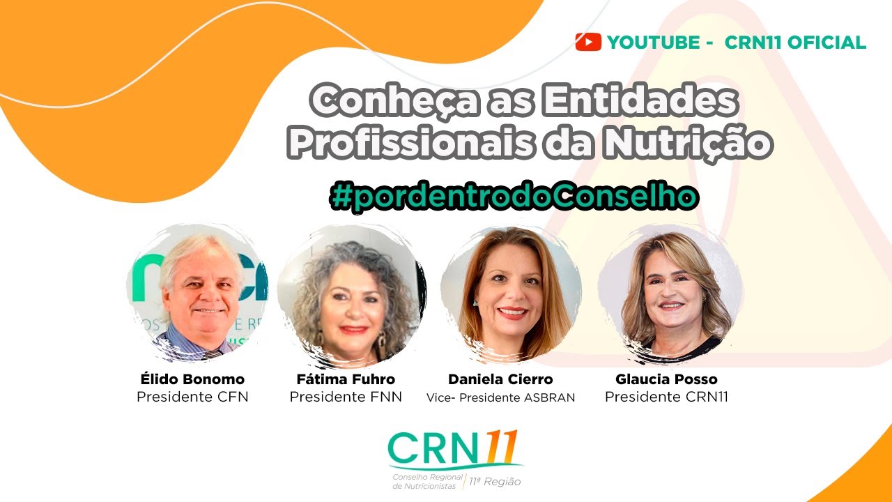 Conheça as Entidades Profissionais da Nutrição