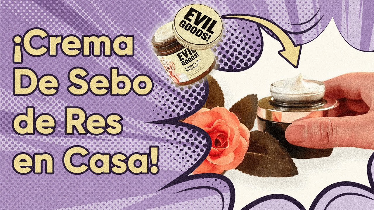 Cómo Hacer Crema de Sebo de Res tipo 