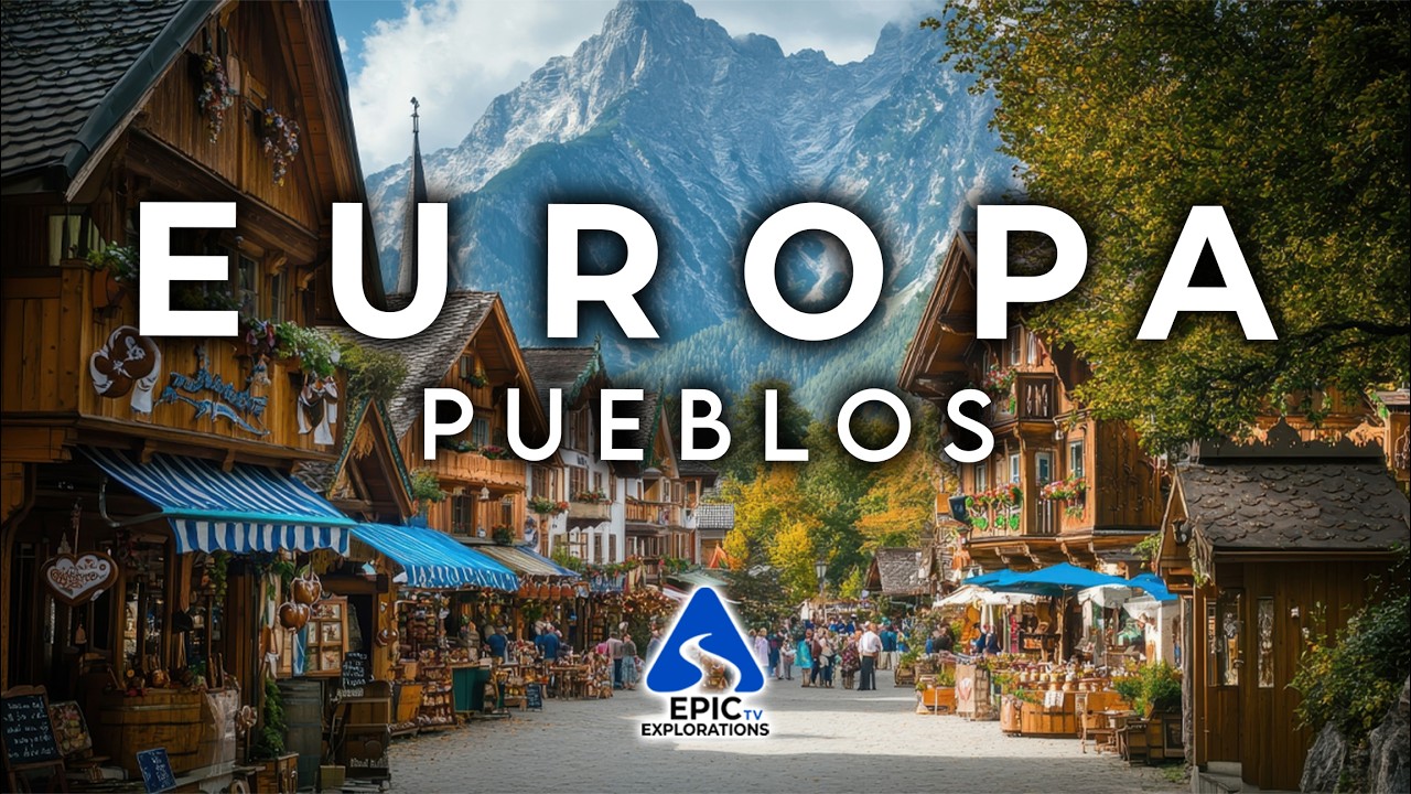 60 Pueblos y Pequeñas Ciudades Más Bellos de Europa | 2025 Guía de Viaje en 4K