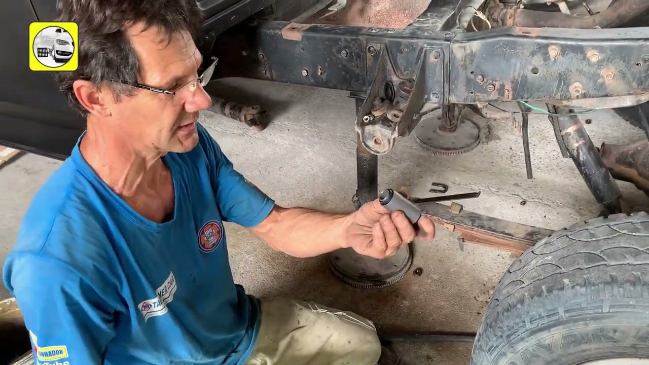 COMO TROCAR BUCHAS DAS MOLAS F-1000
