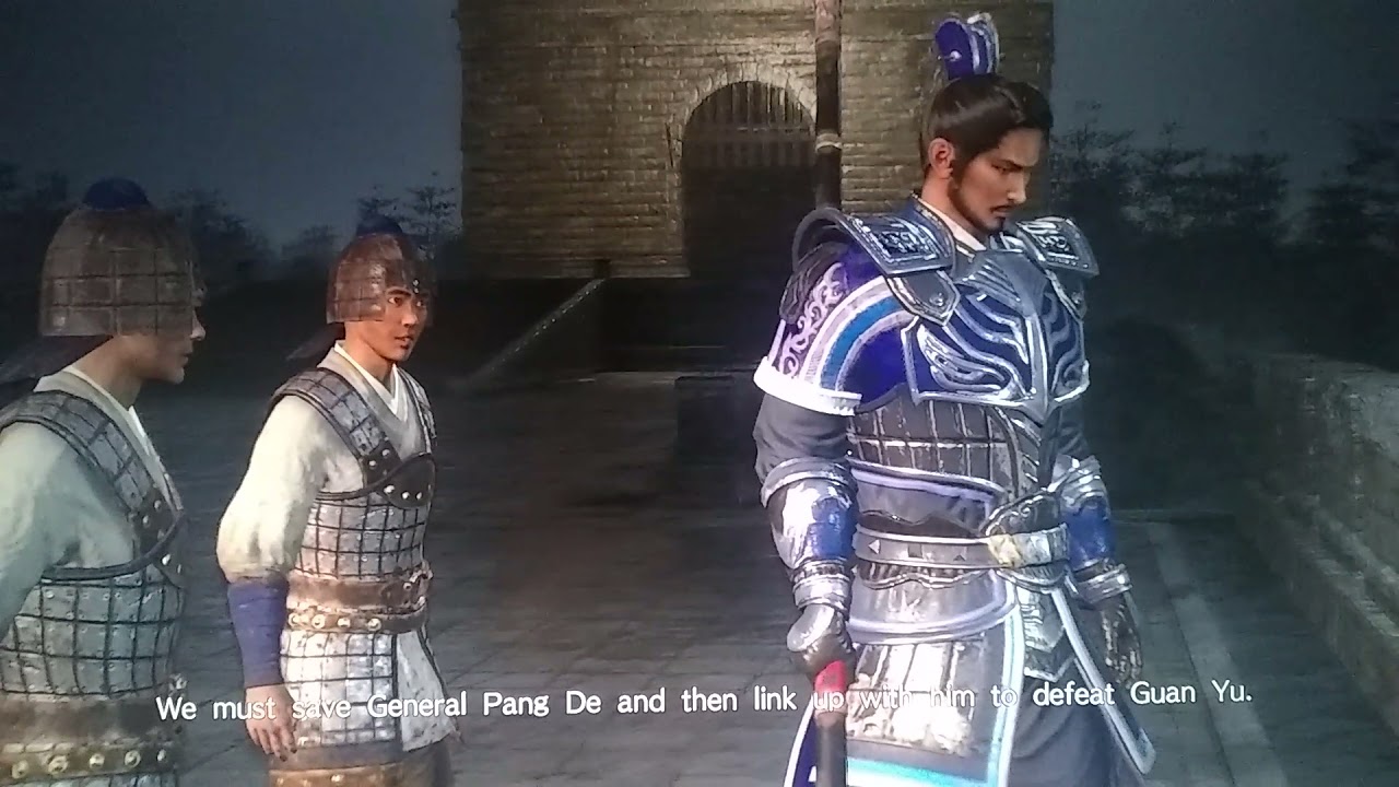 dynasty warriors Yu jin surrender