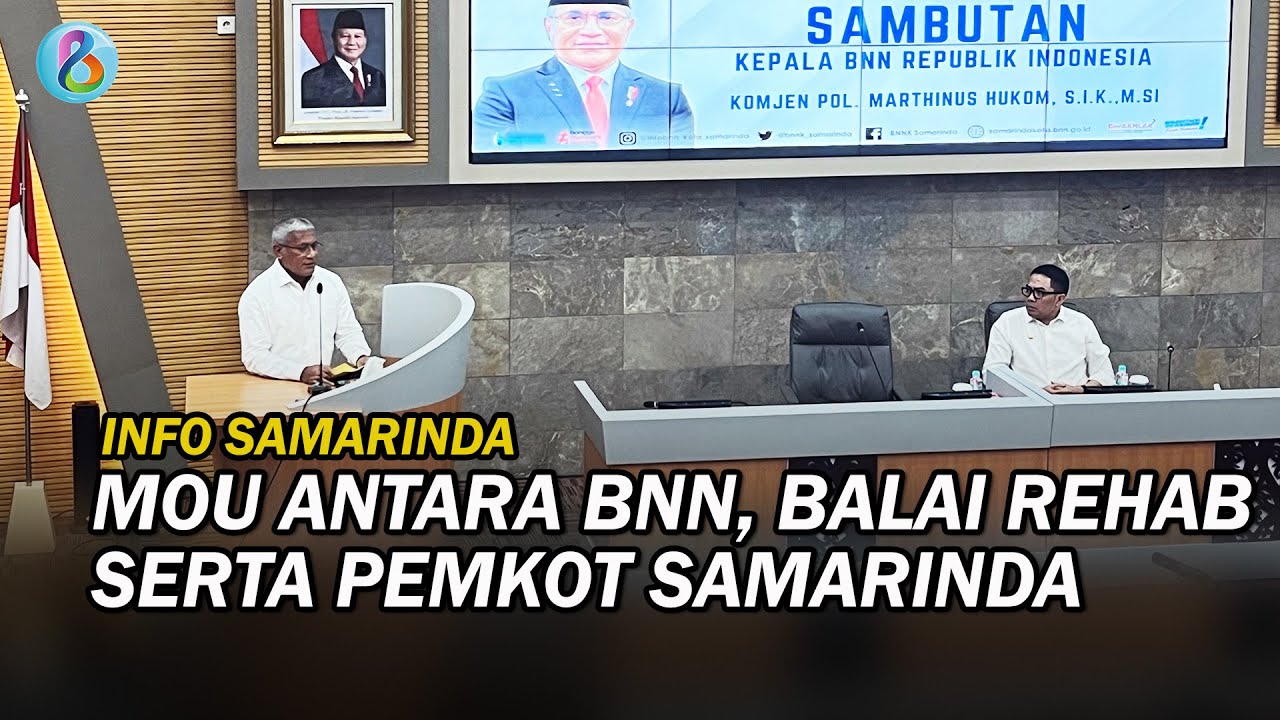 BNN RI dan Pemkot Samarinda Tandatangani Nota Kesepakatan untuk Perangi Narkoba