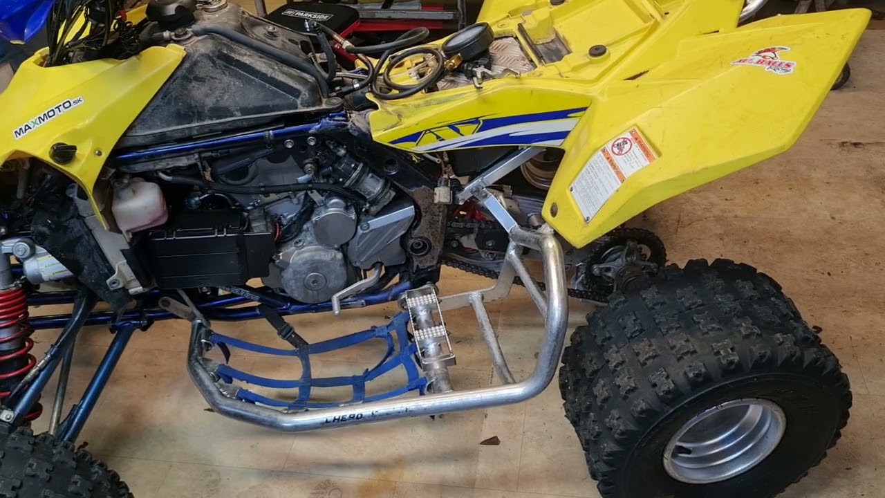 oživovanie LTR 450 po repase motora