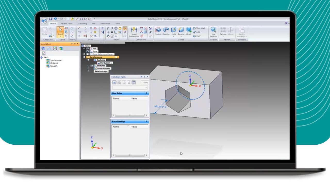 What's New in Solid Edge ST3 Interface? - Tutorial - PROLIM Lunchbyte