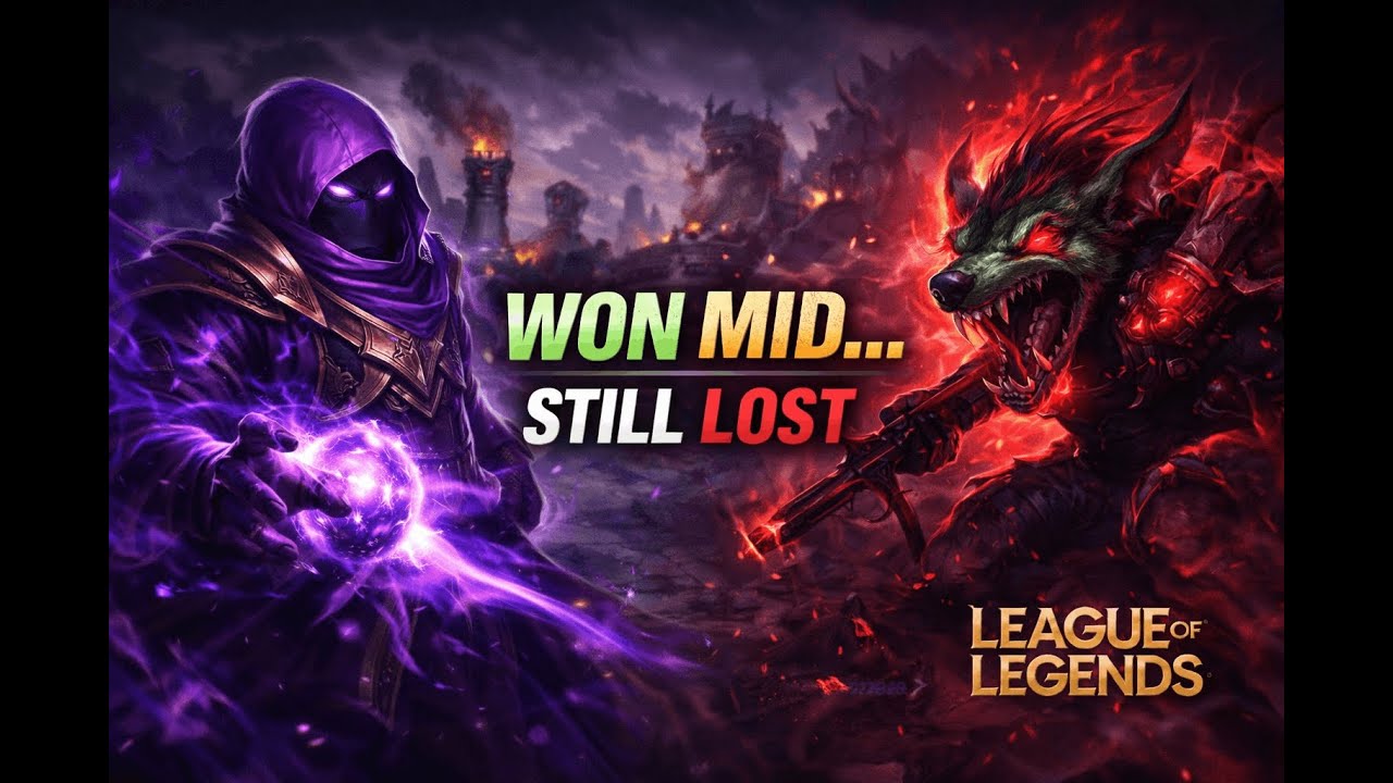 Won Mid / Lose Game | Malzahar Ranked