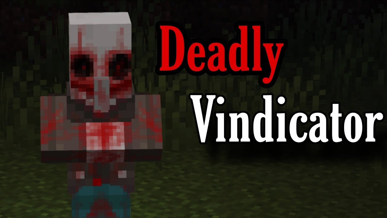 If you see a Vindicator bleeding, Don't get close to him! (Minecraft Creepypasta)