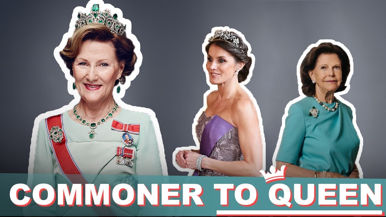 5 ORDINARY GIRLS WHO BECAME QUEENS |  M&aacute;xima Zorreguieta | Sonja Haraldsen | Queens of Europe
