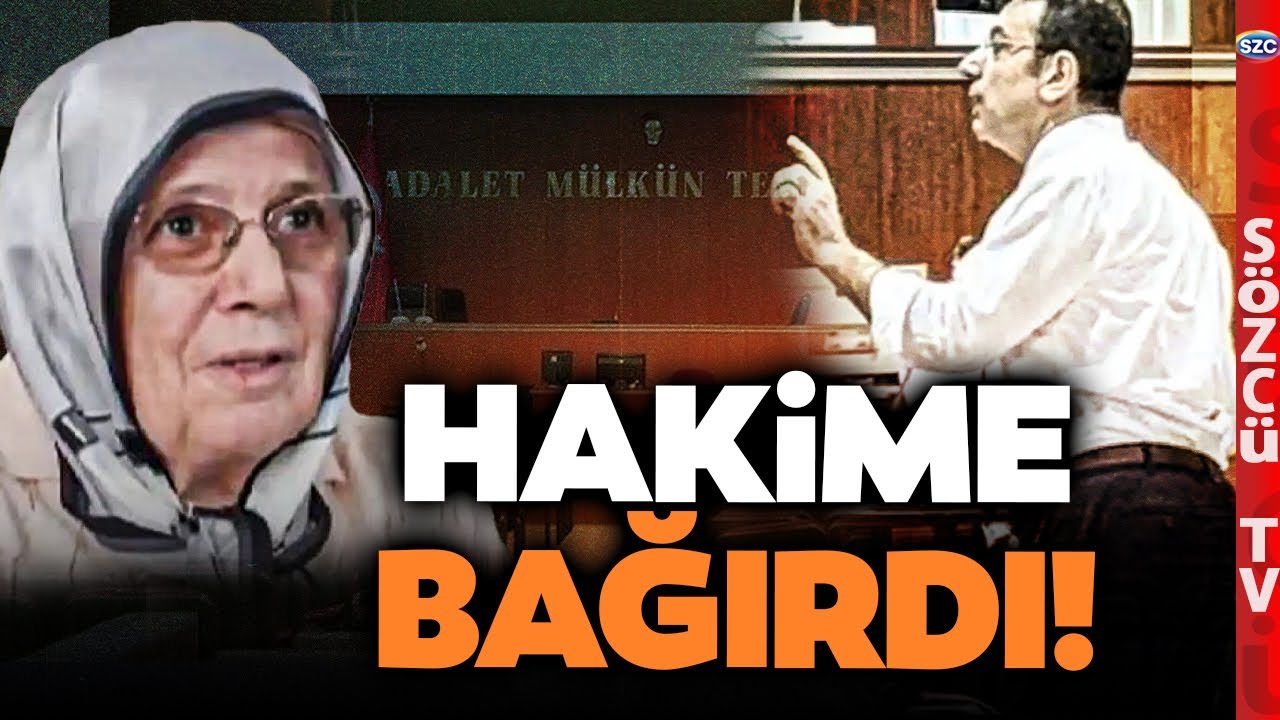 Ekrem İmamoğlu'nun Annesi Mahkeme Salonunu İnletti! Hakime İsyan Etti Sinir Krizi Geçirdi