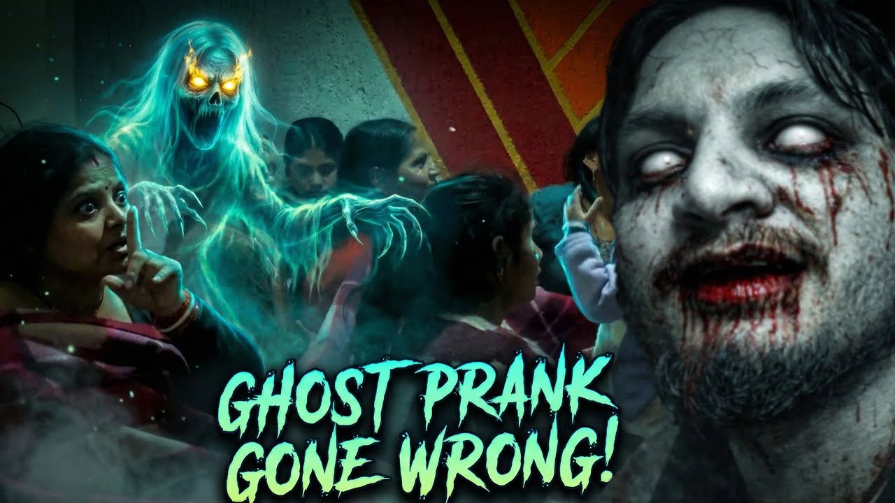 Family Trip Par Ghost Prank 😱 | Sab Darr Gaye 👻 | Scary Horror Prank 