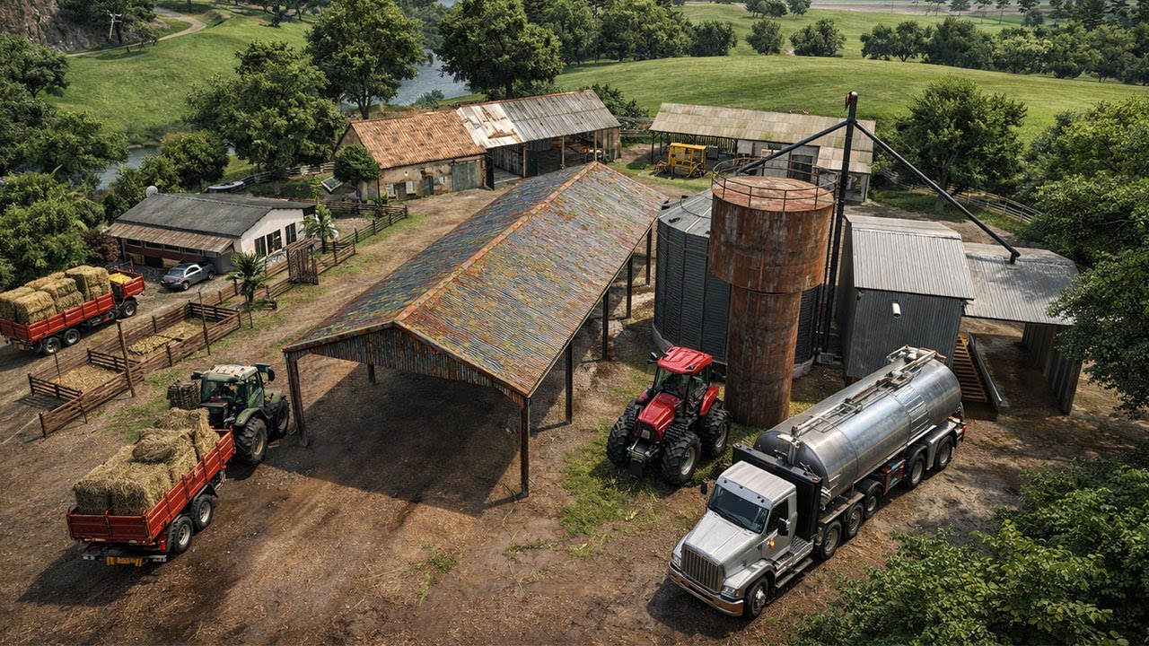 CRIANDO UM SÍTIO REALISTA DO JEITO BRASILEIRO 🌿🚜  FS25 MAPA PIRAMBEIRAS